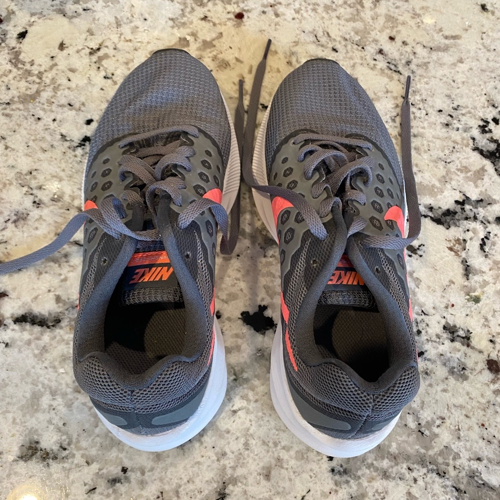 Nike Downshifter Grey Lava Glow Women’s size 5